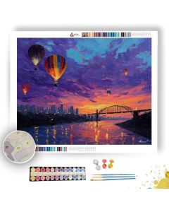 AFTER THE LIGHTHOUSE - Paint by Numbers Full Kit
