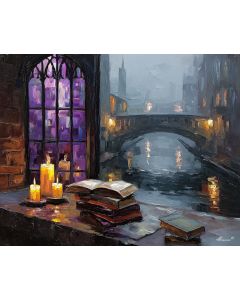THE WINDOW BY CANDLE