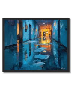 THE UNDERPASS IN SILENCE - FRAMED