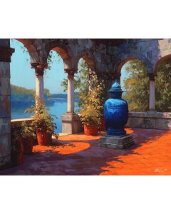 INTO THE COLONNADE SHADE