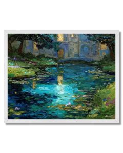 THE POND AND SHIMMER - FRAMED