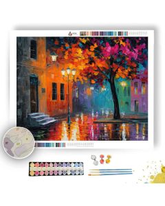 AT TINY DOOR CORNER - Paint by Numbers Full Kit