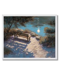 THE LANTERN IN STILLNESS - FRAMED