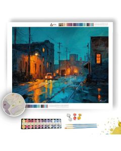 AFTER THE RAILYARD - Paint by Numbers Full Kit