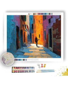 ALLEY GLOW - Paint by Numbers Full Kit