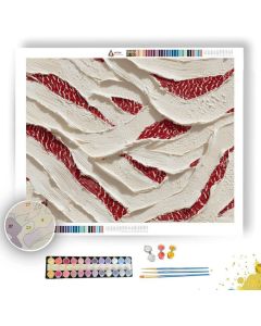 REDWORK SIGNAL - Paint by Numbers Full Kit