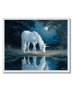 MOONLIT PROFILE SPARK - FRAMED