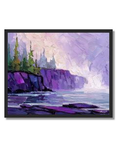 TEXTURED HALO - FRAMED