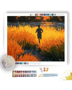 GRASS SHADOW RHYTHM - Paint by Numbers Full Kit