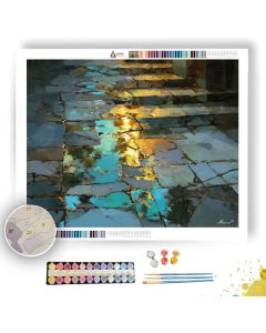 FLOOR BRASS PASSAGE - Paint by Numbers Full Kit
