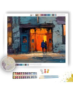 RIVER DOORWAY NOTE - Paint by Numbers Full Kit