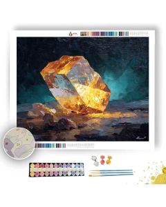 GLOWING SAND SPARK - Paint by Numbers Full Kit