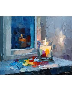 CANDLELIT HOUR WINDOW