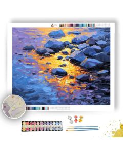 RIVER SURFACE - Paint by Numbers Full Kit