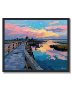 BRIGHT MOMENT WATER - FRAMED