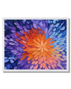 COBALT MEADOW - FRAMED
