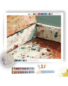 COMPOSITION WATERLINE WOOD - Paint by Numbers Full Kit