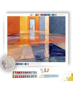 WATER FLOOR ECHO - Paint by Numbers Full Kit