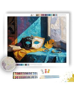 CLOTH VIGNETTE WINDOW - Paint by Numbers Full Kit