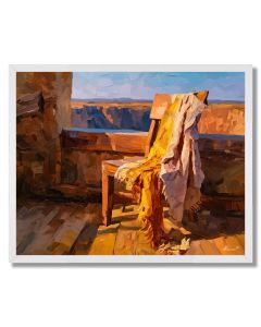 LOOKOUT IRON STUDY - FRAMED