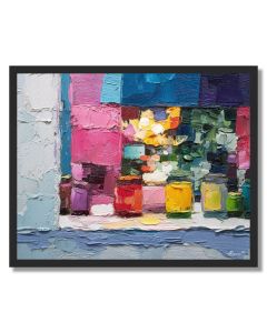 MARKET WINDOW MOMENT - FRAMED