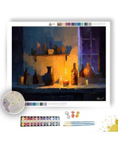 SYMBOLS GLOW - Paint by Numbers Full Kit