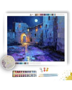 MOONLIT HOUR IRON - Paint by Numbers Full Kit