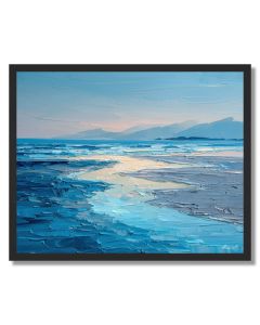 BANDSCAPE VIGNETTE SAND - FRAMED