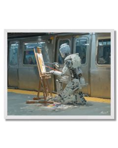 SKY EASEL - FRAMED