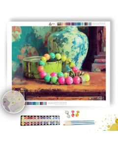 VINTAGE WATER VIGNETTE - Paint by Numbers Full Kit