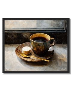 MARBLE COFFEE - FRAMED