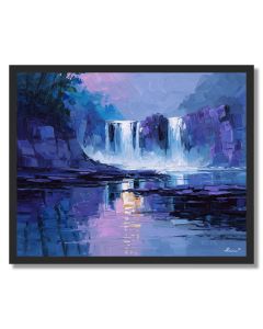 SURFACE HOUR WATER - FRAMED