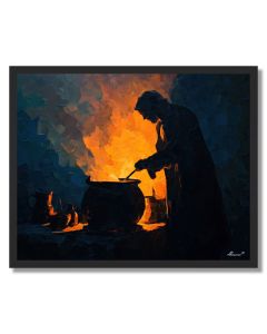 EMBER STILL PATH - FRAMED
