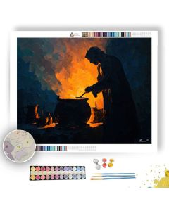 EMBER STILL PATH - Paint by Numbers Full Kit