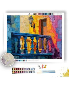 QUIET COLORFUL HOUR - Paint by Numbers Full Kit