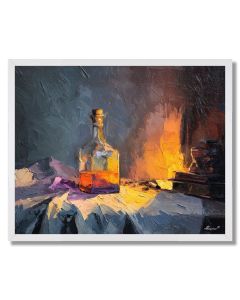 BOTTLE NOTE - FRAMED