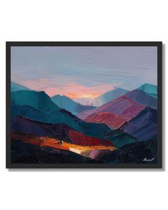 PAPER LABEL - FRAMED