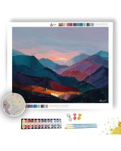 PAPER LABEL - Paint by Numbers Full Kit