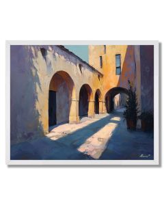 SHADOW MURAL SPARK - FRAMED