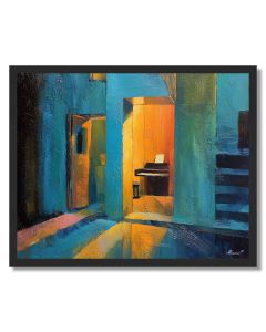 SILK MUSIC - FRAMED