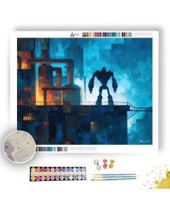 IRON ROOFTOP - Paint by Numbers Full Kit