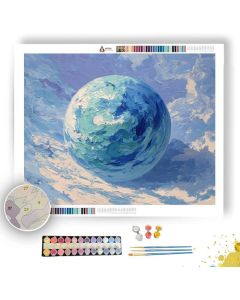 COBALT PLAIN - Paint by Numbers Full Kit