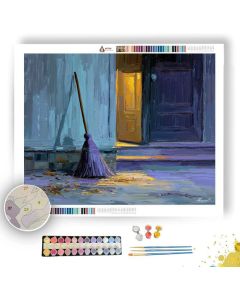 SILK BROOM - Paint by Numbers Full Kit