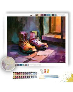 SAND NIGHT RHYTHM - Paint by Numbers Full Kit