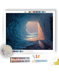 LIGHT SUNLIT HOUR - Paint by Numbers Full Kit