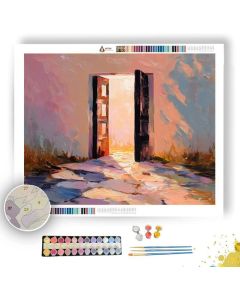 SHADOW DOORWAY PASSAGE - Paint by Numbers Full Kit