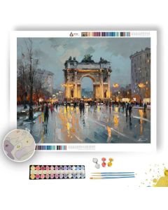 TRIUMPHAL ARCH SQUARE - Paint by Numbers Full Kit
