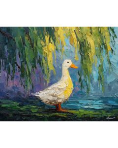 DUCK UNDER WILLOW TREE