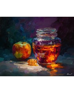 APPLE AND HONEY JAR