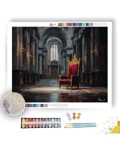 OLD ROYAL THRONE HALL - Paint by Numbers Full Kit